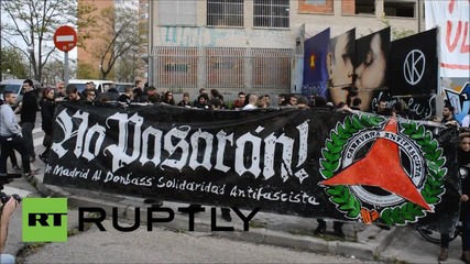 Spain: Ska-punk group Banda Bassotti rock out for Donbass