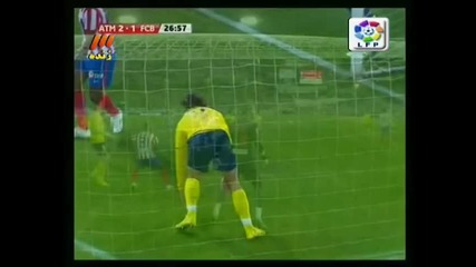 14.02.2010 Атлетико Мадрид 2 - 1 Барселона гол на Златан Ибрахимович 