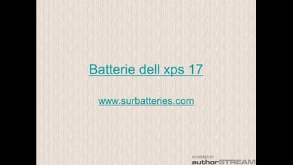 Batterie Dell Xps 15z