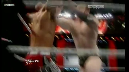 Wwe Raw Evan Bourne vs. Sheamus 21.03.11 