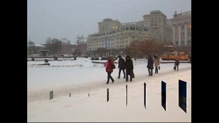 Рекорден сняг блокира Москва