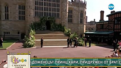 НА ЖИВО: Принцовете Хари и Уилям пристигнаха в Уиндзор