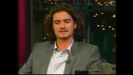 Orlando Bloom In Letterman05oct10.05