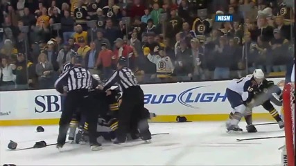 Boston Bruins vs. Atlanta Thrashers Brawl (12.23.2010)