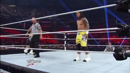 The Usos vs. The Real Americans Wwe Първична сила 12/8/13