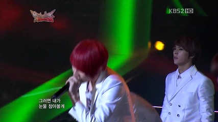Beast - Shock ( 06-07-2012 K B S Music Bank In Hongkong )
