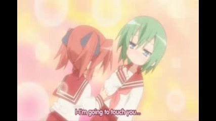 Lucky Star - Hiyuri koмпилация смешни моменти