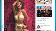 Nicole Scherzinger Goofs Around in Sexy Lingerie