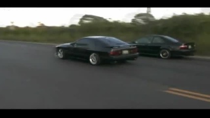 Mazda Rx-7 vs Honda civic Turbo Hd
