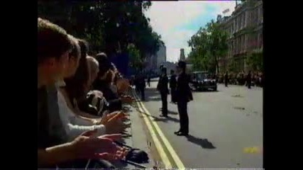 Princess Dianas Funeral Part 21 The Bells and The Applause 