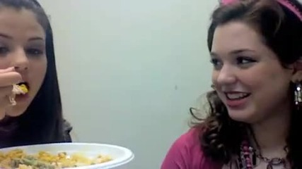 Lunch Break with Jennifer Stone and Selena Gomez 