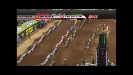 2011 Ama Supercross Rd 8 Atlanta Part 1 - Lites Main Event 