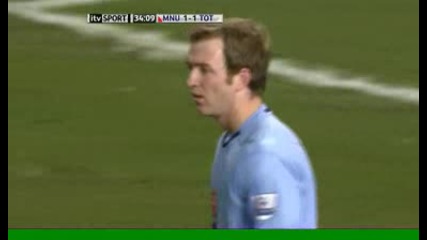 Scholes 1 - 1 - Man Utd V Spurs - Fa Cup.avi