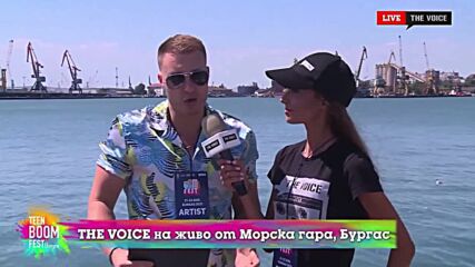 THE VOICE LIVE от TEEN BOOM FEST 2021: Ева и ARTi на живо от бекстейджа (21/08/2021) [5]