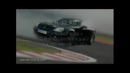 Mercedes Slk32 Amg ot 0-180 km-h