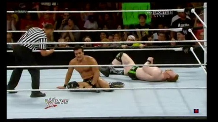 Sheamus срещу Alberto Del Rio Wwe Първична сила 22.7.2013г.