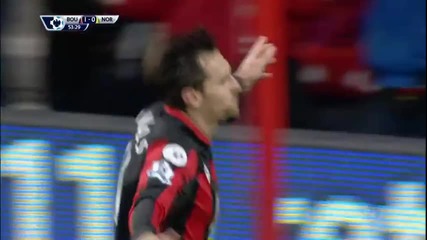 ВИДЕО: Борнемут - Норич 3:0