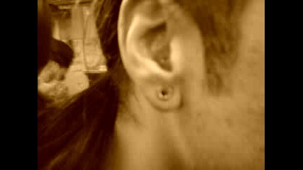 Body Piercing (marcio Moraes),  Alargamento de orelha.