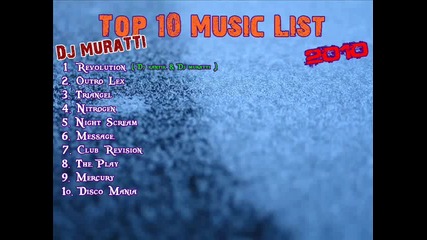 Dj Muratti & Top 10 Music List - Snippet ( 2010 )