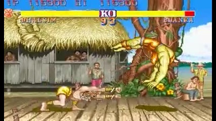 Street Fighter 2 Dhalsim All Perfect 1 