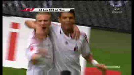 30.07 Милан - Бока Хуниорс 1:1 Тиаго Силва гол ! Audi cup 