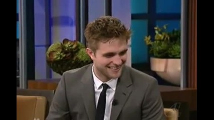 Robert Pattinson on Jay Lenos Show ;} 