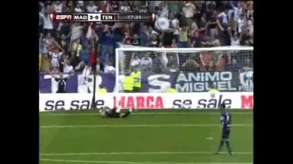 Бензема с два гола Тенерифе Реал Мадрид 0 - 3