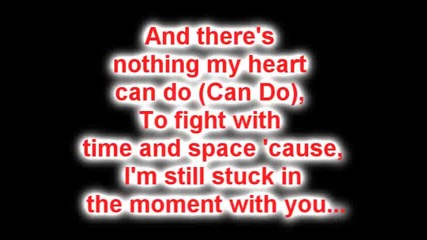 justin bieber stuck in the moment lyrics on screen my world 2.0 2010