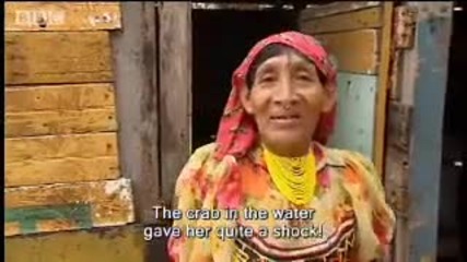 Kune tribe Crabs in the shower - Tribal Wives - Bbc 