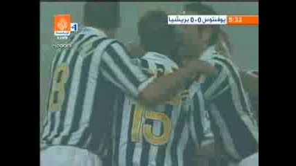 Ювентус - Бреша 1 - 0 Дел Пиеро