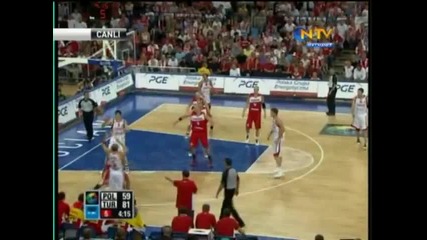 Turkiye - Polonya Euro basketball