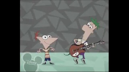 Phineas and Ferb - интро бг Disney Channel