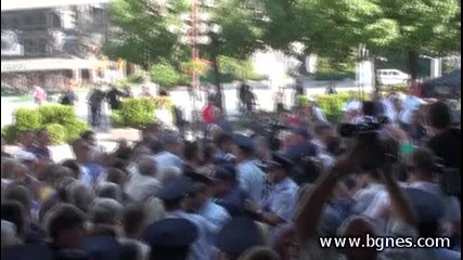 Синджири и полицейски кордон пазиха Муса Палев в Благоевград