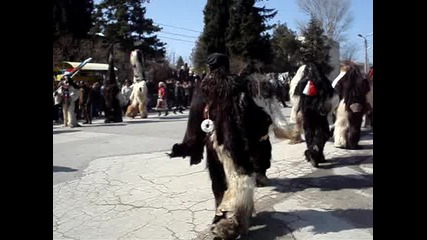 Кукерски танци в село Елшица 