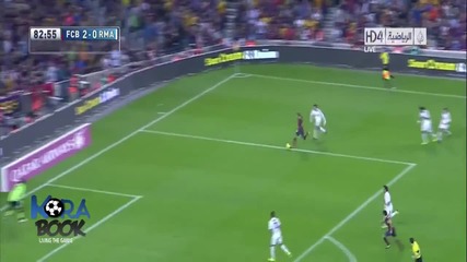 Dani Alves amazing trick vs Ronaldo ! 26.10.2013
