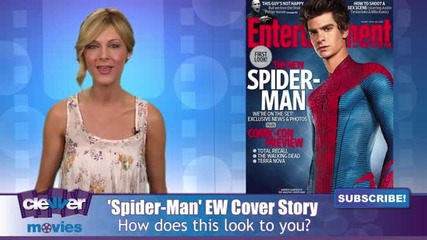 Andrew Garfield Covers Ew In Spider-man Costume