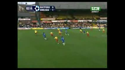 Watford - Chelsea 0:1 Kalou Goal