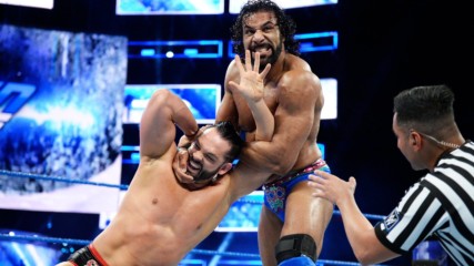 Tye Dillinger vs. Jinder Mahal - United States Championship Tournament First-Round Match: SmackDown LIVE, Dec. 26, 2017