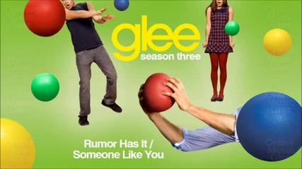 {sun} Glee - Rumor has it/ Someone like you [adele] [hq]