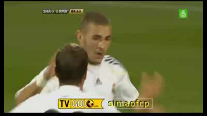 20.07 Първи гол ка Карим Бензема за Реал Мадрид - Реал Мадрид 1:0 Контрола