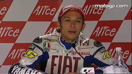 Rossi interview after the Italian Gp 