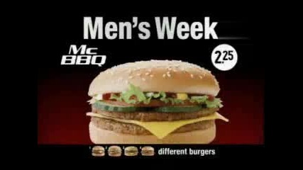 Mens Week - Mcdonalds