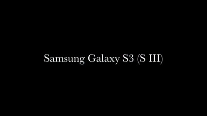 Samsung Galaxy S3