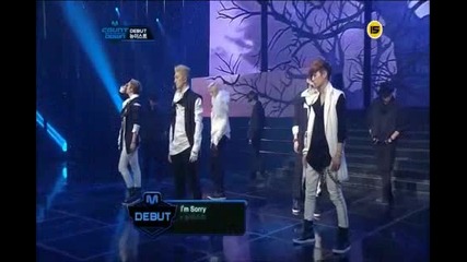 1080p 120315 Nu Est-i m Sorry and Face Debut Stage