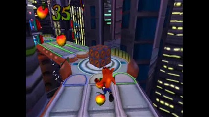 Crash Bandicoot 3 - Level 19 Future Frenzy - Crystal 