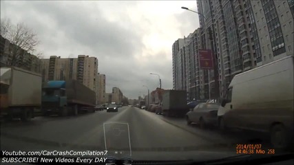 Car Crashes Compilation 221 - February 2014
