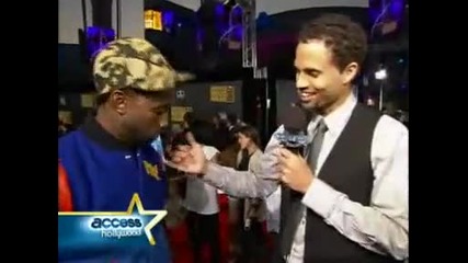 Rihanna with kanye west at Ama Accesshollywood Interview 