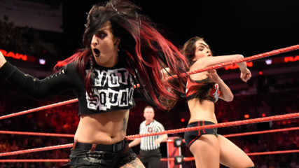 The Bella Twins vs. The Riott Squad: Raw, Sept. 3, 2018