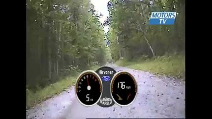Wrc Rallye Japon Camera embarquee Hirvonen 