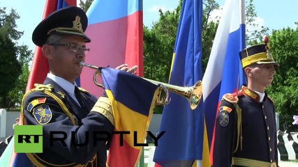 Руски и румънски ветерани почитат жертвите от Втората световна война